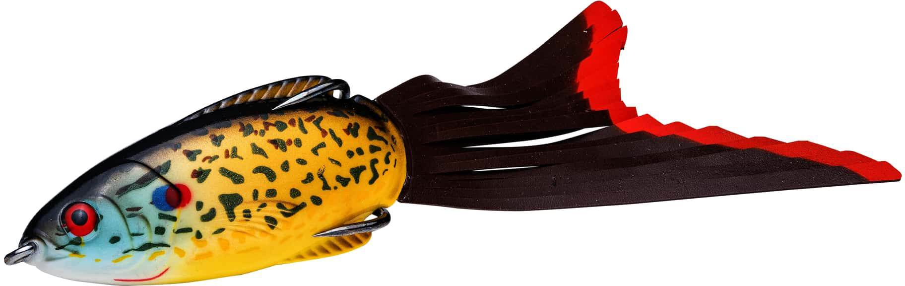 Strike King Hack Attack Pad Perch 5 1/4 inch Hollow Body Panfish