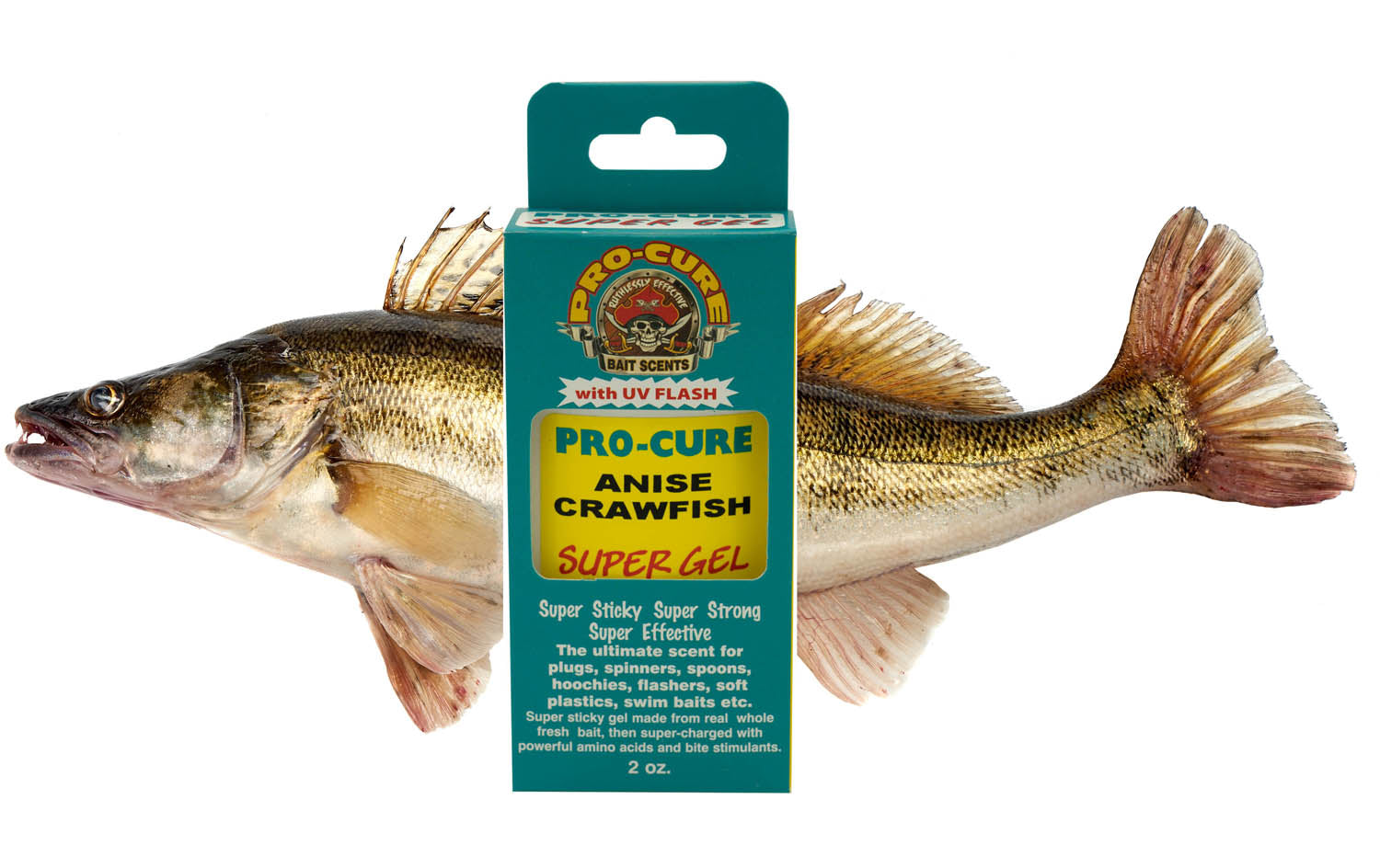 Pro-Cure Walleye Super Gel Scents 2 oz