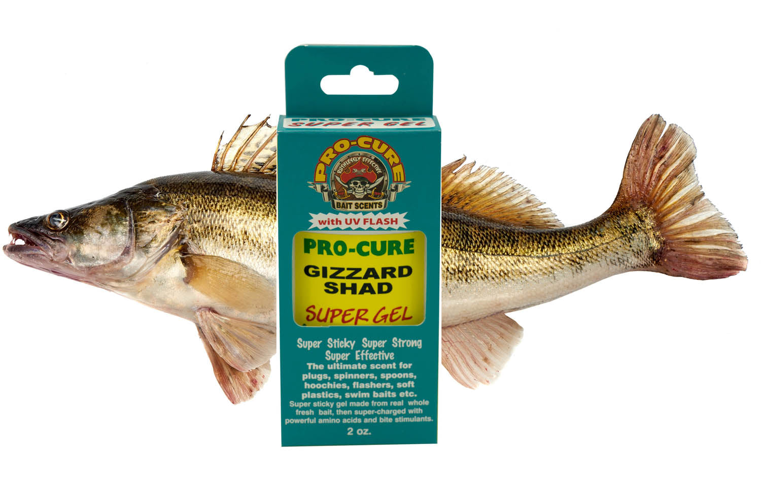 Pro-Cure Walleye Super Gel Scents 2 oz