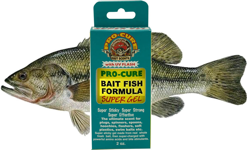 Pro-Cure Bass Super Gel Scents 2 oz