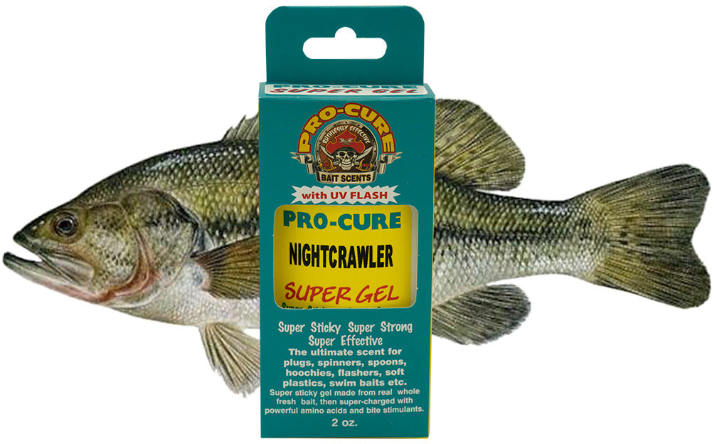 Pro-Cure Bass Super Gel Scents 2 oz