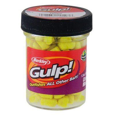 Berkley Gulp! 1/4 inch Corn Yellow 1.5 oz. Jar