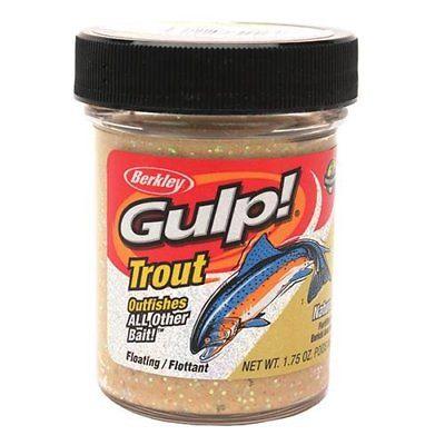 Berkley Gulp! Trout Dough Natural Garlic Scent 1.75 oz. Jar