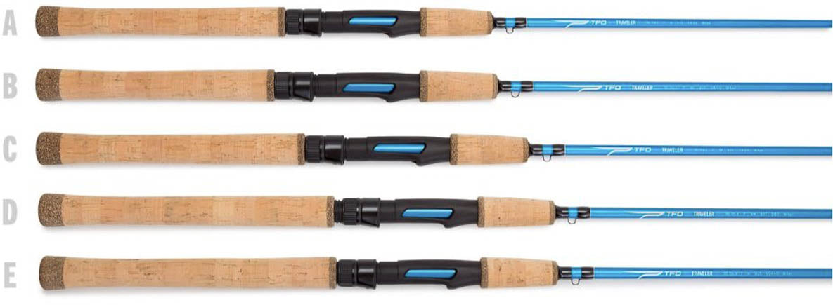 Temple Fork Outfitters Traveler Spinning Rods