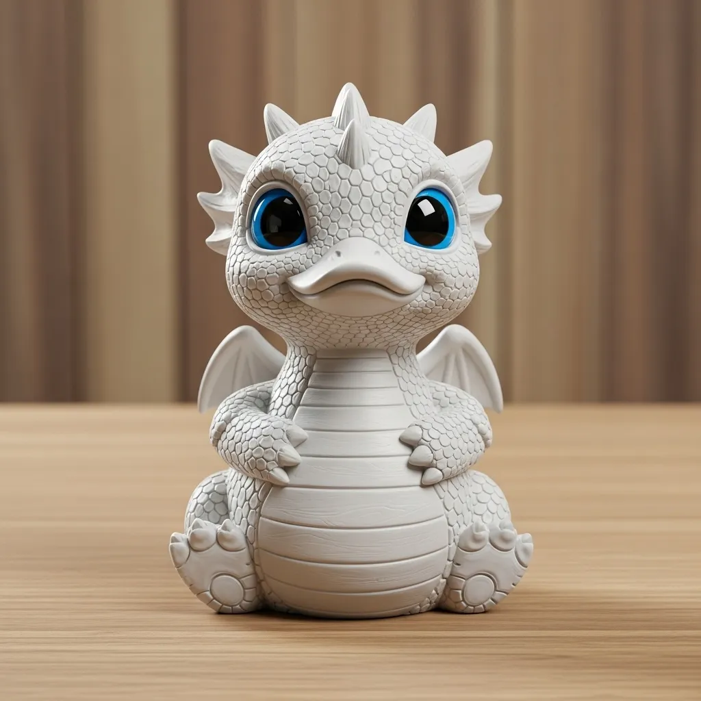 🤣Funny Middle Finger Dragon-Duck Figurine