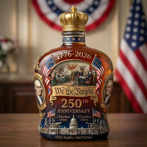 U.S. 250th Anniversary Commemorative Whiskey Decanter（1776-2026）