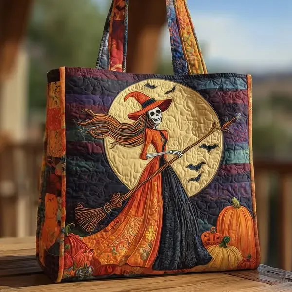 🎃Halloween Quilted Tote Bag
