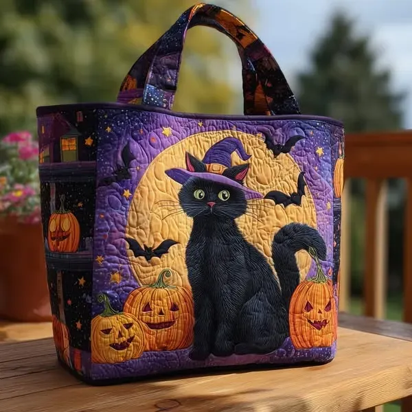 🎃Halloween Quilted Tote Bag
