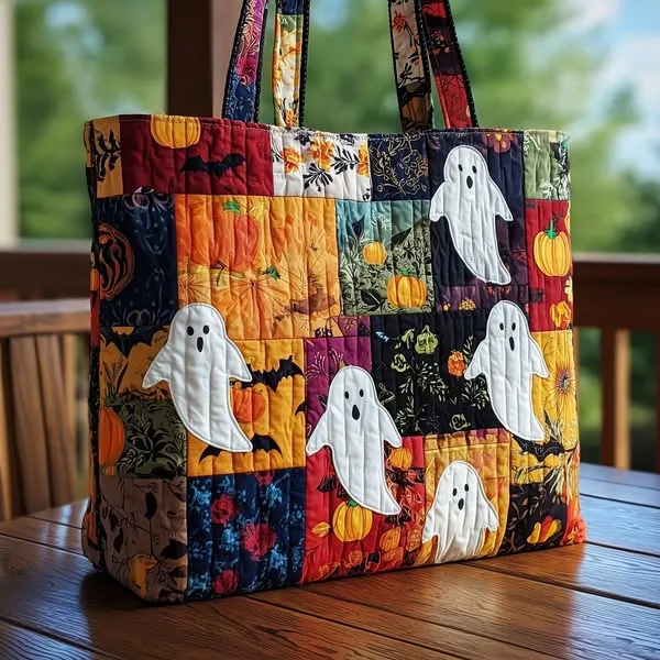 🎃Halloween Quilted Tote Bag