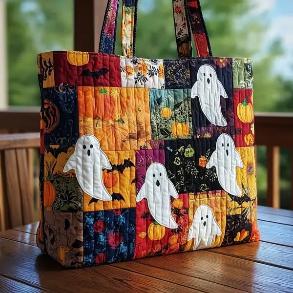 🎃Halloween Quilted Tote Bag