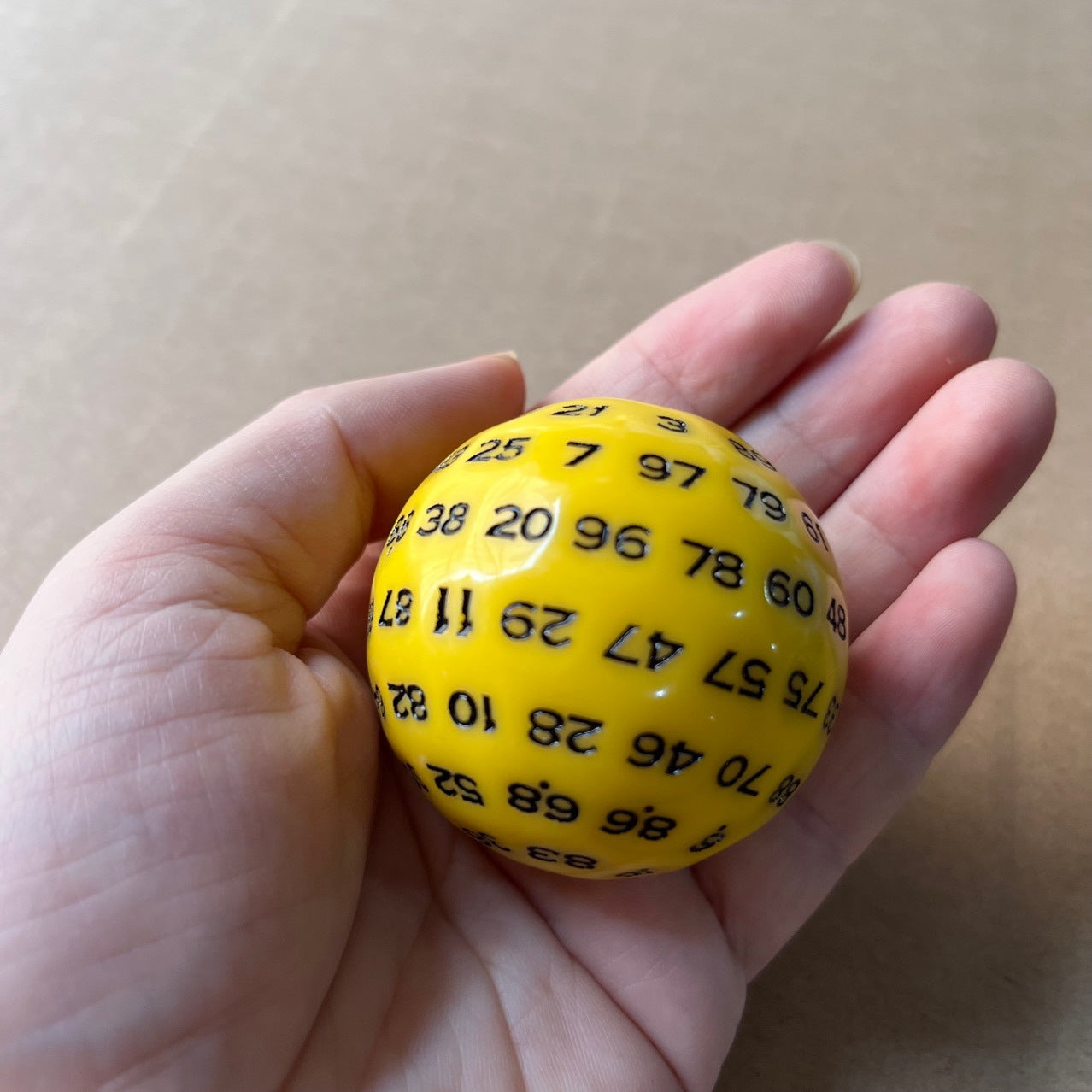 FREE Today: D100 Single Oversize Dice (Random Color) | Dungeons and Dragons