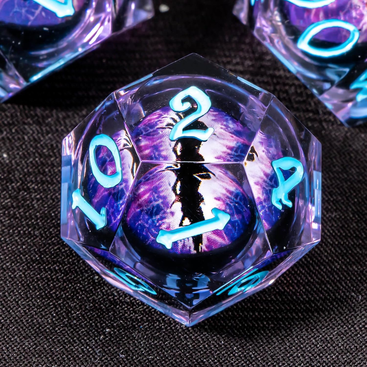 Dragon Purple Eye Dice Set
