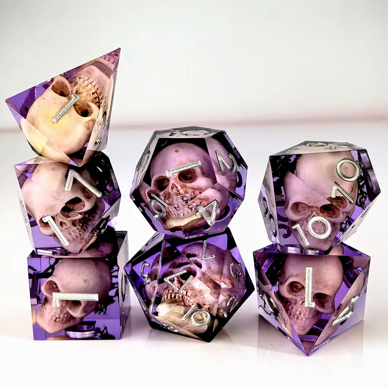 Skull Dice set