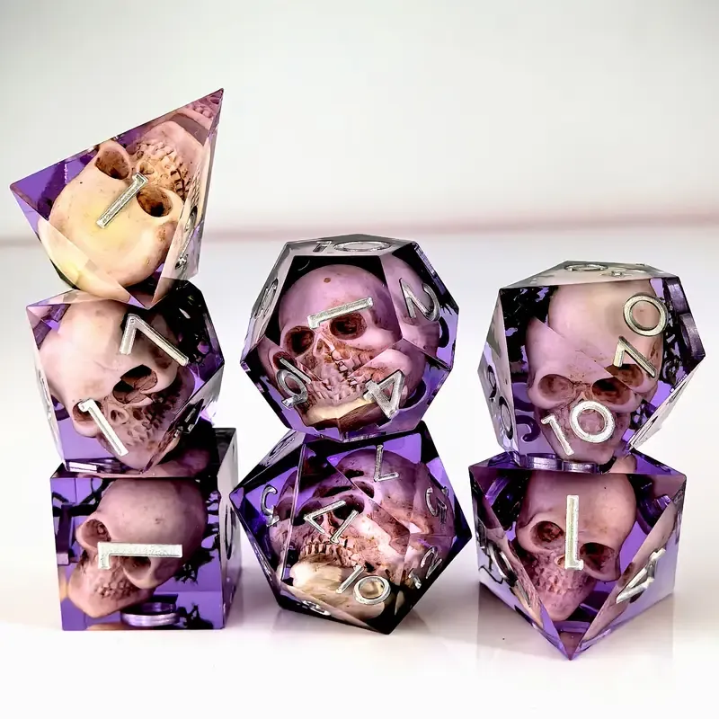 Skull Dice set