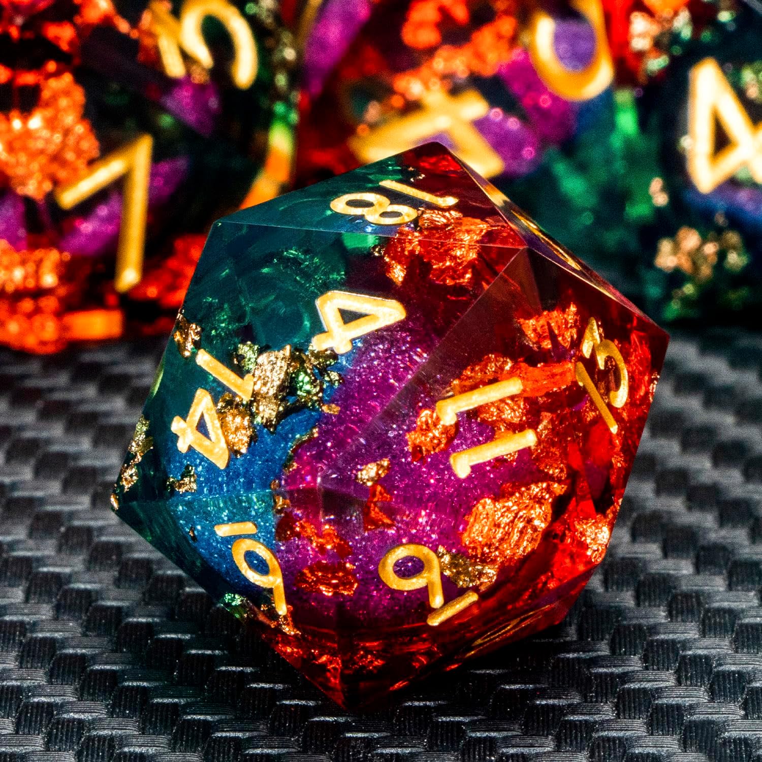 Liquid Core DND Dice Set