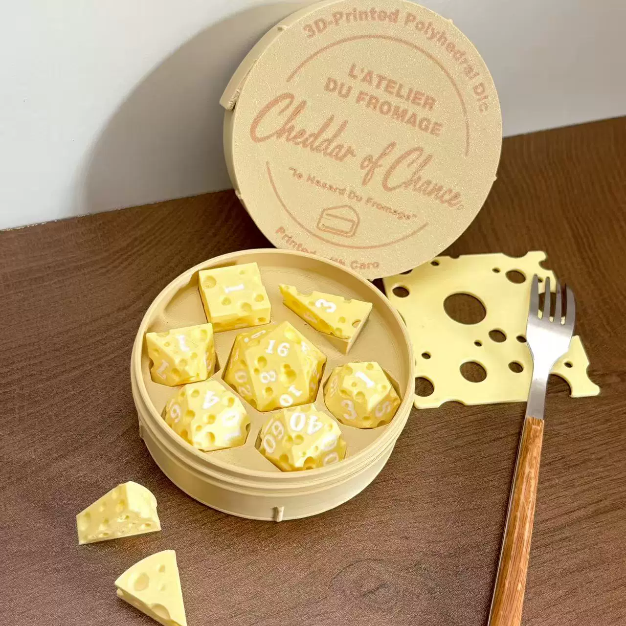 Cheese Dice Set
