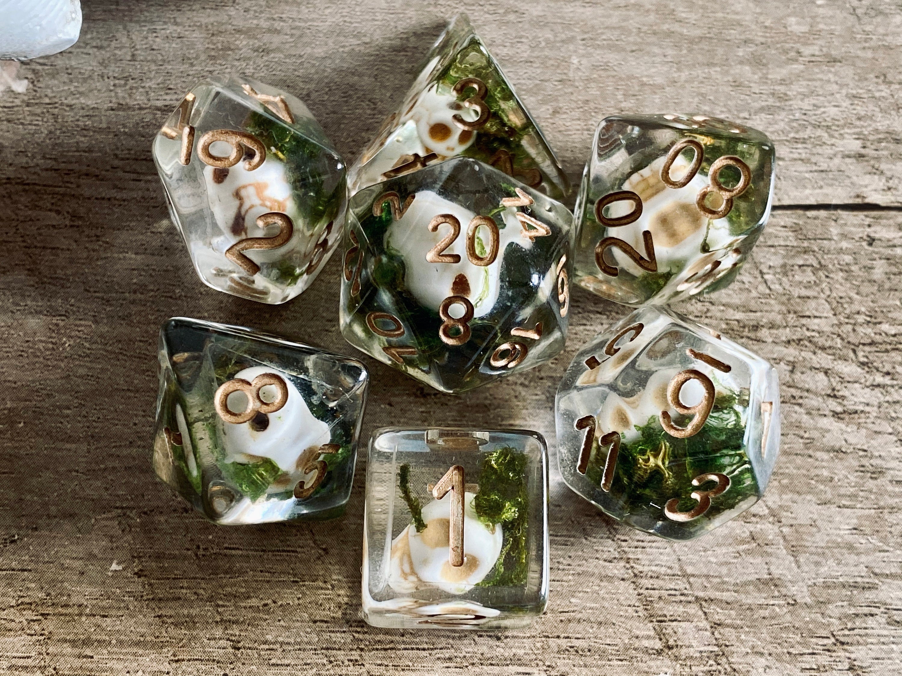 Undead Skull Dice Set (Give away a random dice)