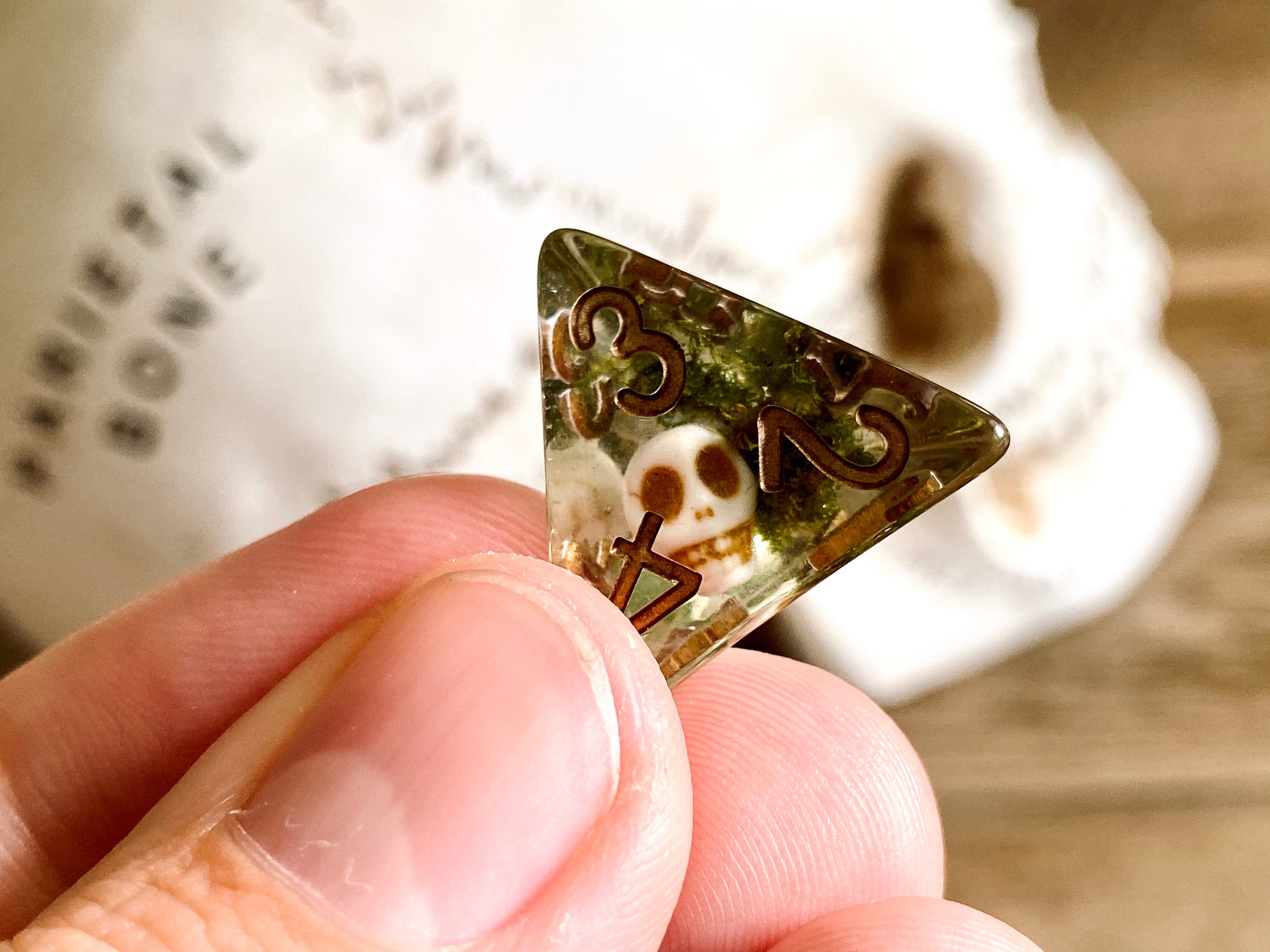 Undead Skull Dice Set (Give away a random dice)