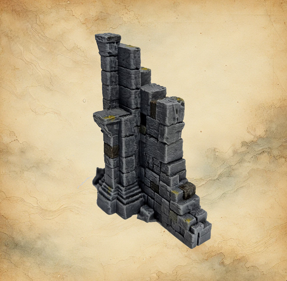 DND Mur en ruine