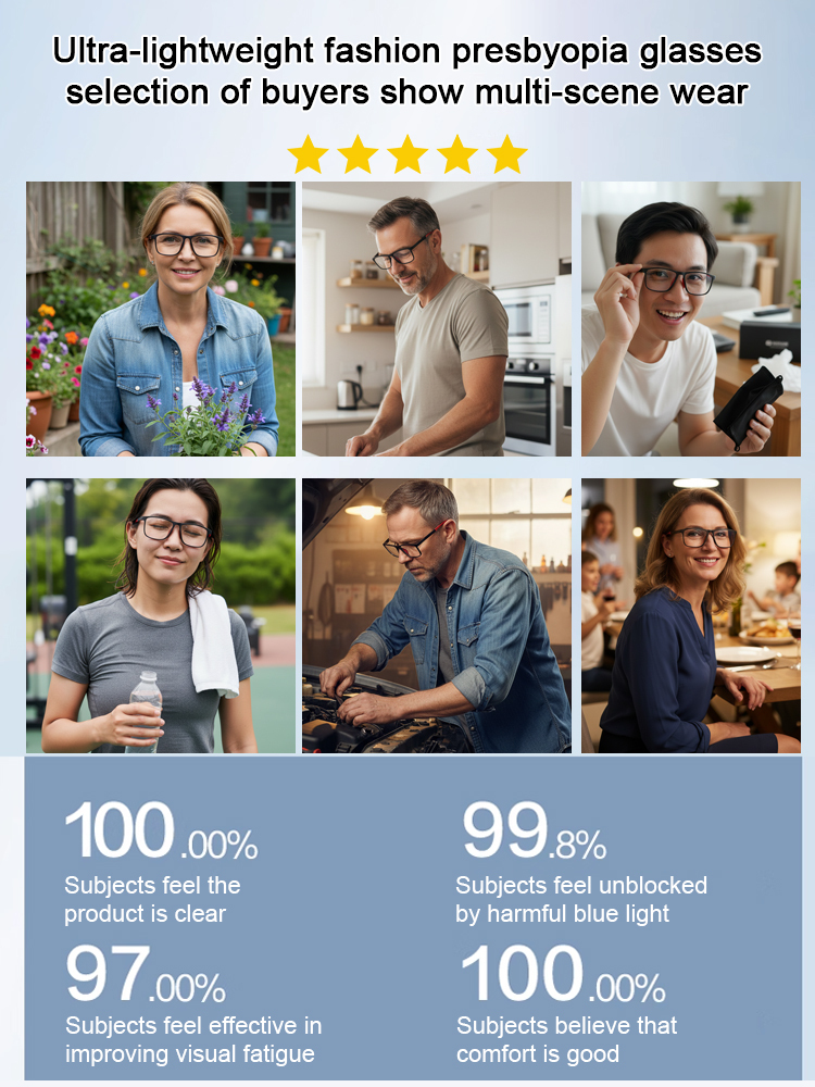 🌟[Highly recommended by ophthalmologists] 🔥Ultra-light folding reading glasses, no eye exam required ✨