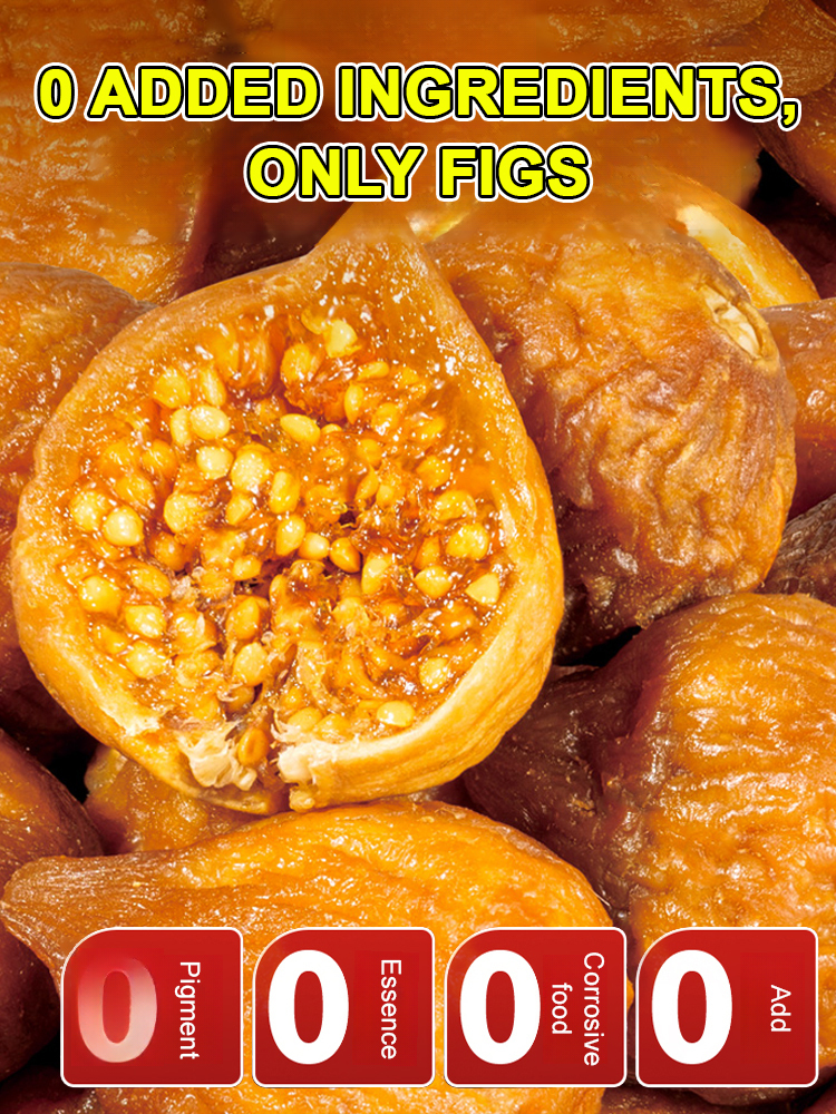 Three-steamed and three-dried figs，0 Add nutrition lock, natural sweet and delicious