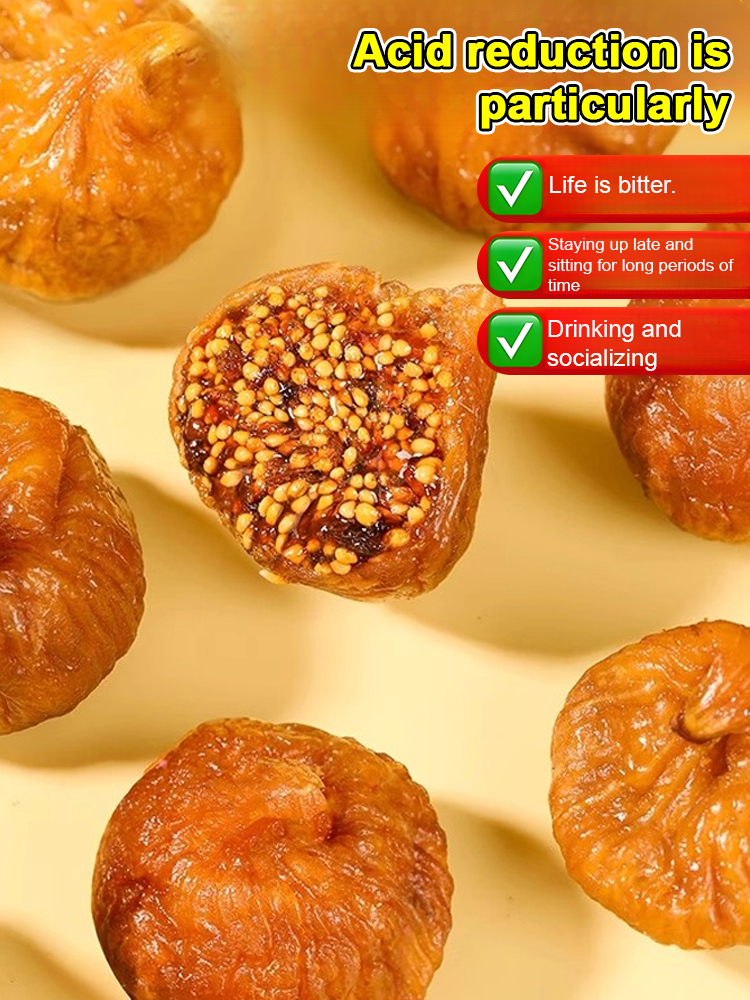 Three-steamed and three-dried figs，0 Add nutrition lock, natural sweet and delicious