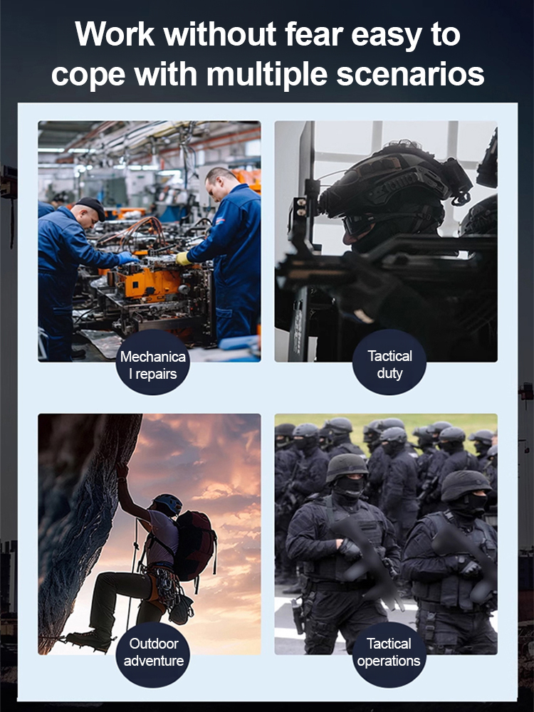 Iron Competition Mechanical Armor Pro Cut-Resistant Tactical Gloves