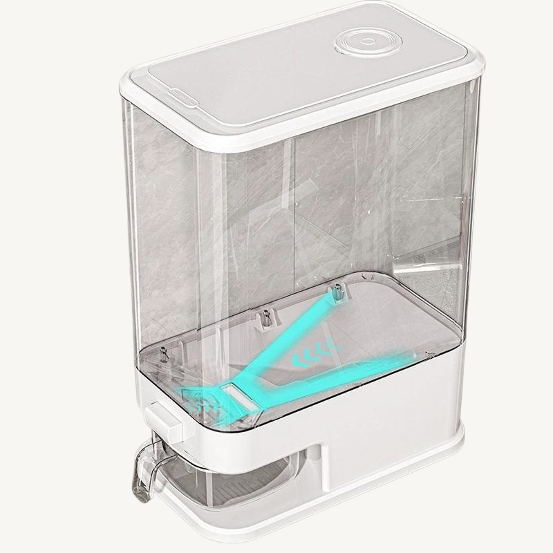 Household sealed rice jar and rice box