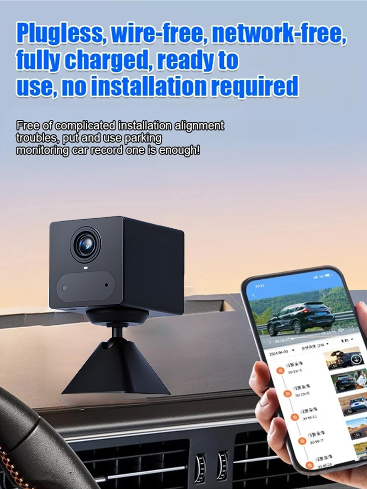 HD wifi/4G smart Wireless Camera, No Wi-Fi required, and setup is super easy