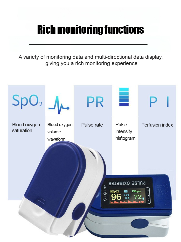 Fingertip blood oxygen detector⚡🏆 It can display blood sugar, blood pressure, and blood oxygen saturation within three seconds, with an accuracy rate of up to 99%