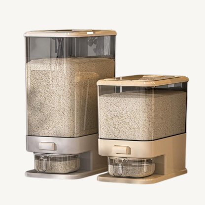 Household sealed rice jar and rice box