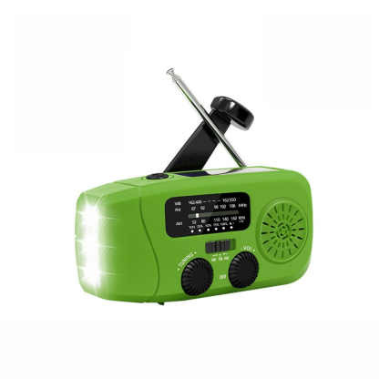 Multifunctional Hand-Cranked Emergency Lighting Radio🔦⚙️No batteries needed, just shake it manually to generate electricity, never runs out of power