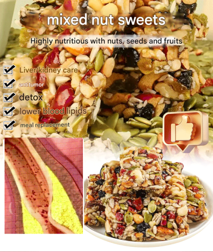 Mixed Nut Eight Treasure Handmade Quilted Cake 