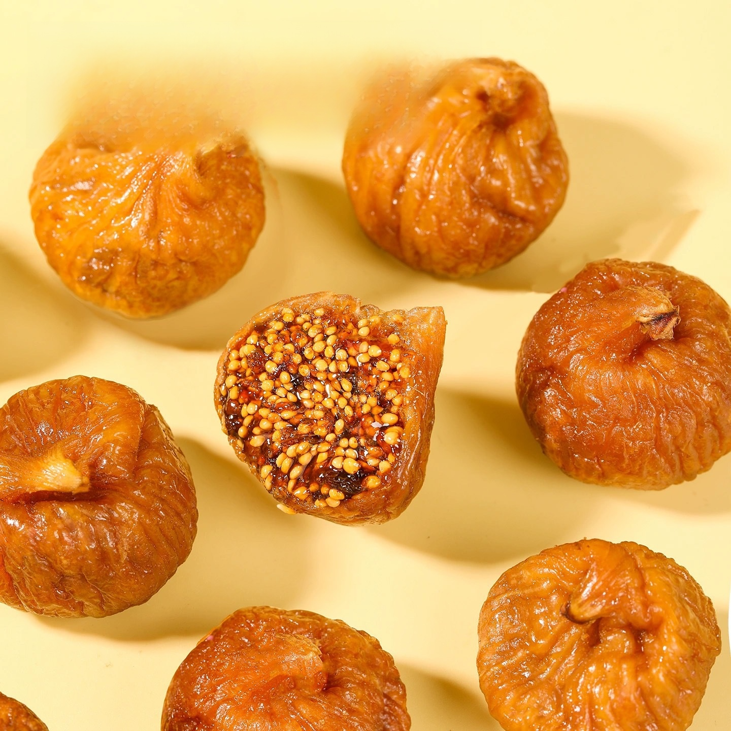 Three-steamed and three-dried figs，0 Add nutrition lock, natural sweet and delicious