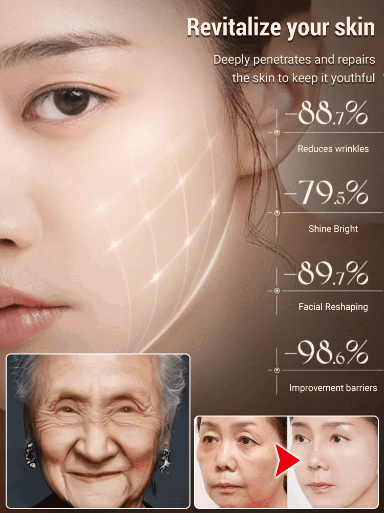 [One spray to remove wrinkles] 3 seconds to reduce wrinkles Lingzhi polypeptide anti-wrinkle spray