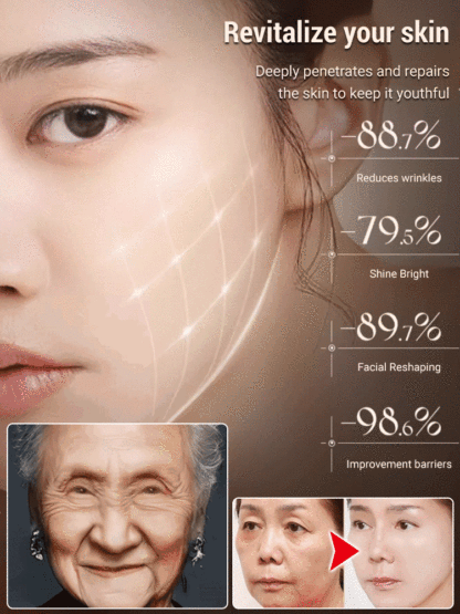 [One spray to remove wrinkles] 3 seconds to reduce wrinkles Lingzhi polypeptide anti-wrinkle spray