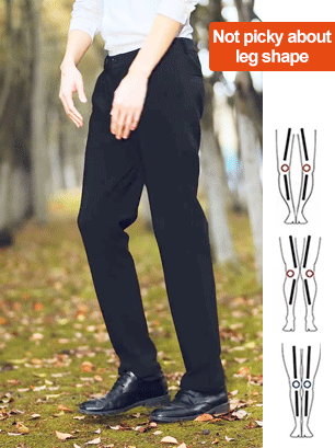 Men's corduroy straight-leg casual trousers for autumn and winter, suitable for temperatures as low as -30°C