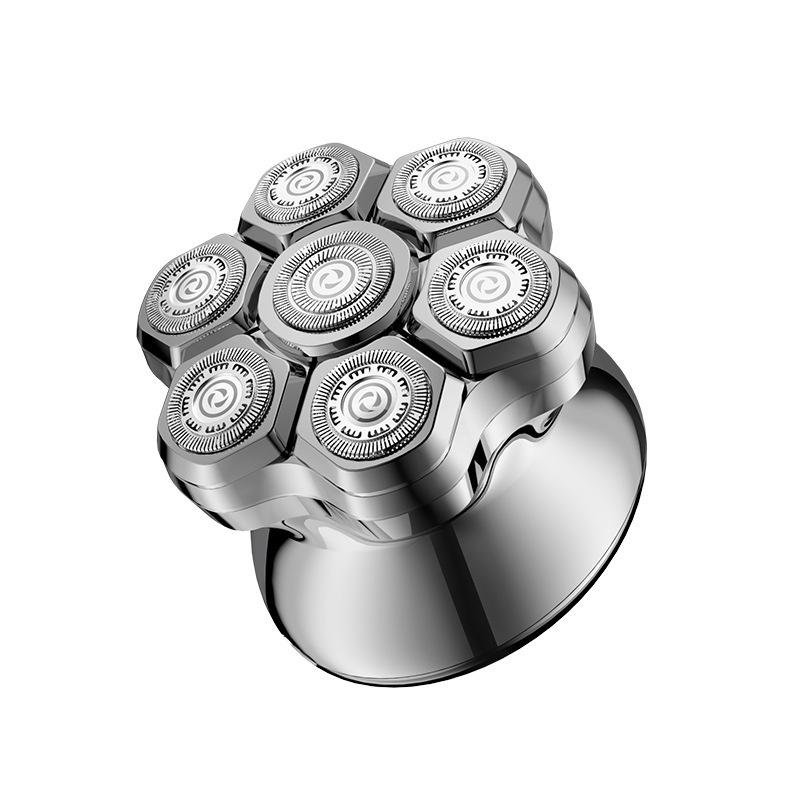 Seven-blade magnetic water-washable shaver🪒✂️One machine, multiple uses: shaving, facial shaving, and grooming all in one