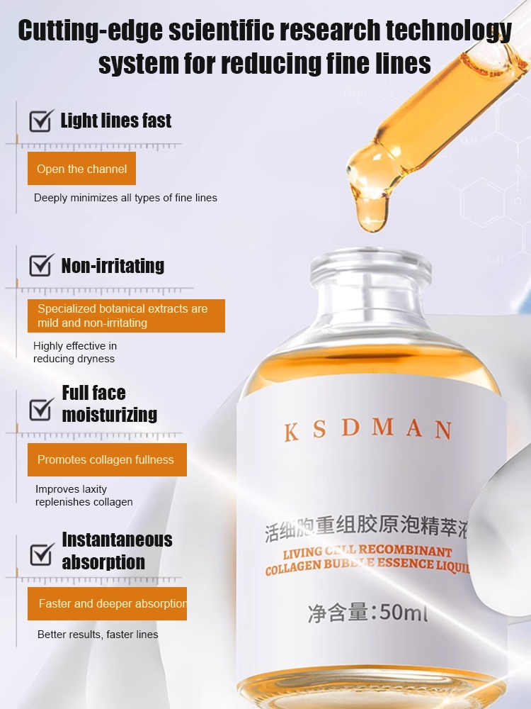 Salmon Cell Reconstructed Collagen Essence🐟Based on salmon cell-reconstituted collagen, it can effectively promote collagen metabolism, dissolve stubborn pigmentation, and reduce skin melanin production by 88%.