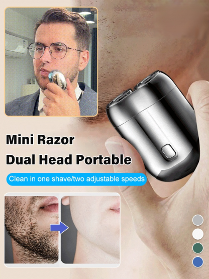 New Model Mini Dual-Head Electric Shaver