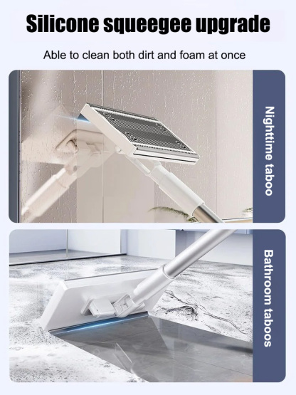 【100% labor-saving】No-wash lazy mop🚀 One-click mop cloth change keeps hands clean, avoiding contact with dirty water