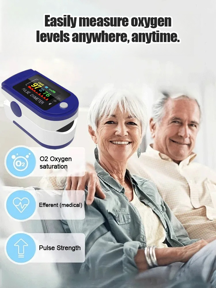 Fingertip blood oxygen detector⚡🏆 It can display blood sugar, blood pressure, and blood oxygen saturation within three seconds, with an accuracy rate of up to 99%