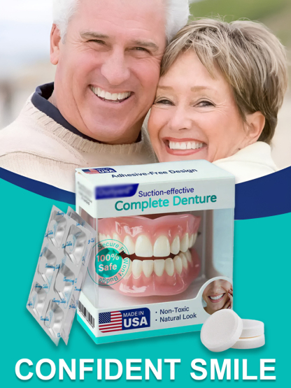 🦷The Smile Booster – Silicone Dentures – Will Instantly Make You Speak with More Confidence