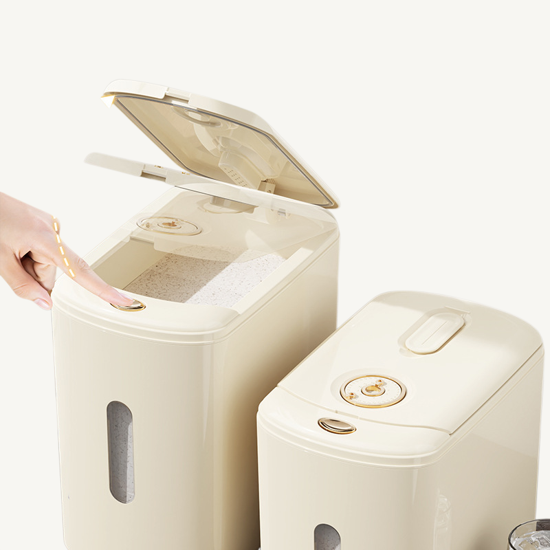 Foodgrade sealed rice box for storing rice