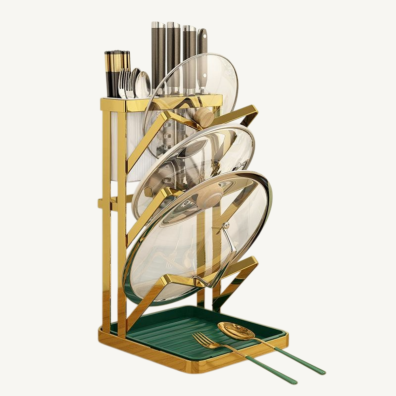 Convenient storage kitchen spatula holder household practical tools