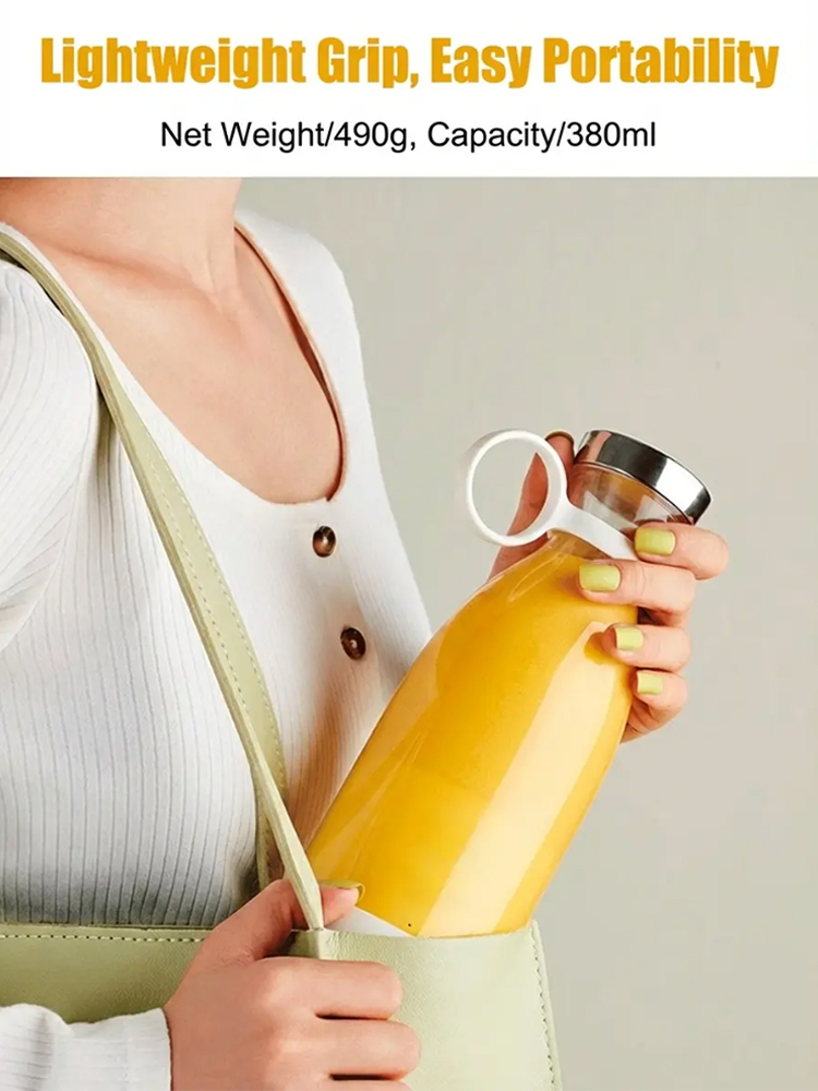 🥤Travel Mini Electric Juicer Cup – make fresh juice anytime, anywhere!🍹 Lightweight and portable, perfect for travel, gym, or office. Enjoy healthy drinks anytime, anywhere.✅ Official authentic product, quality guaranteed.