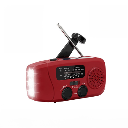 Multifunctional Hand-Cranked Emergency Lighting Radio🔦⚙️No batteries needed, just shake it manually to generate electricity, never runs out of power