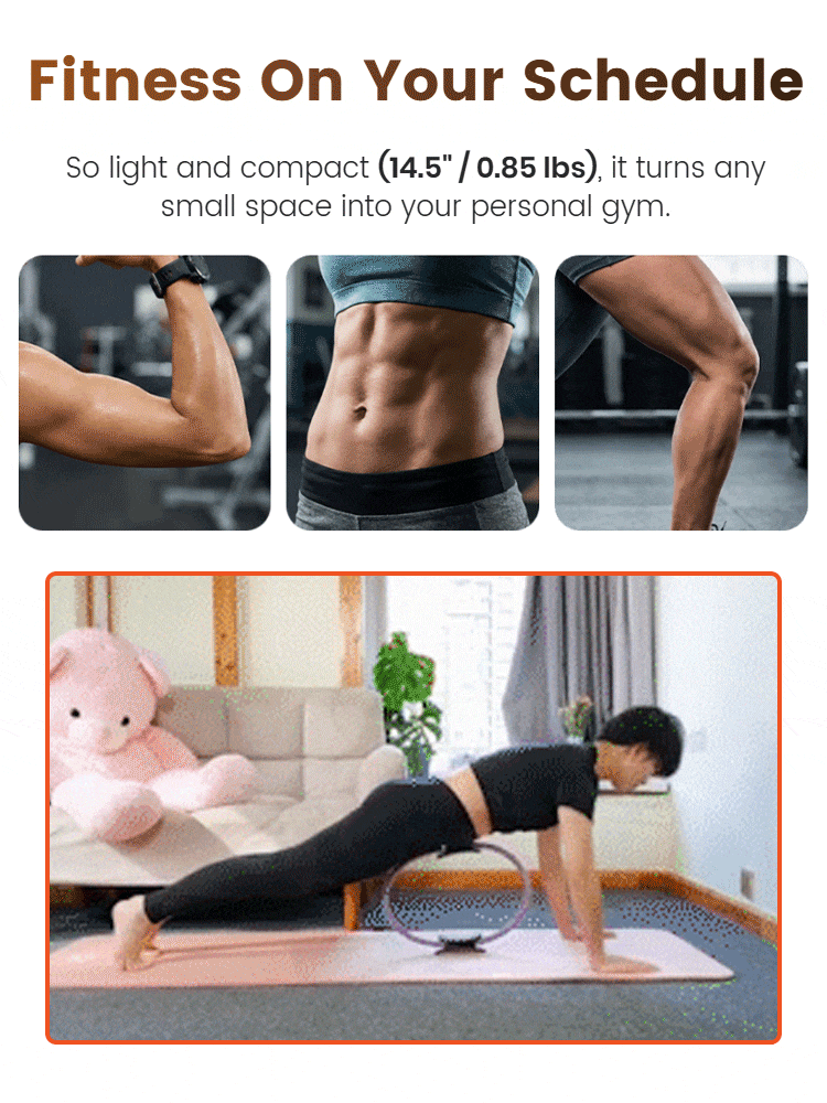 🏋️‍♀️[Three Days to Shape and Improve Body Shape] Pilates Fitness Circle