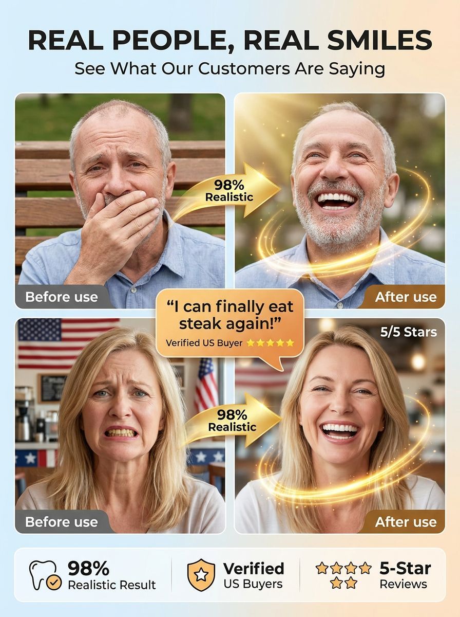 Pro Smile: 3 mins to perfect teeth, No more $3,800 dental bills!