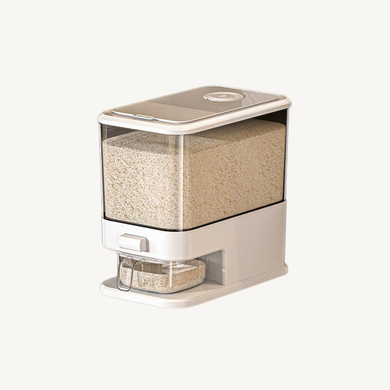 Household sealed rice jar and rice box